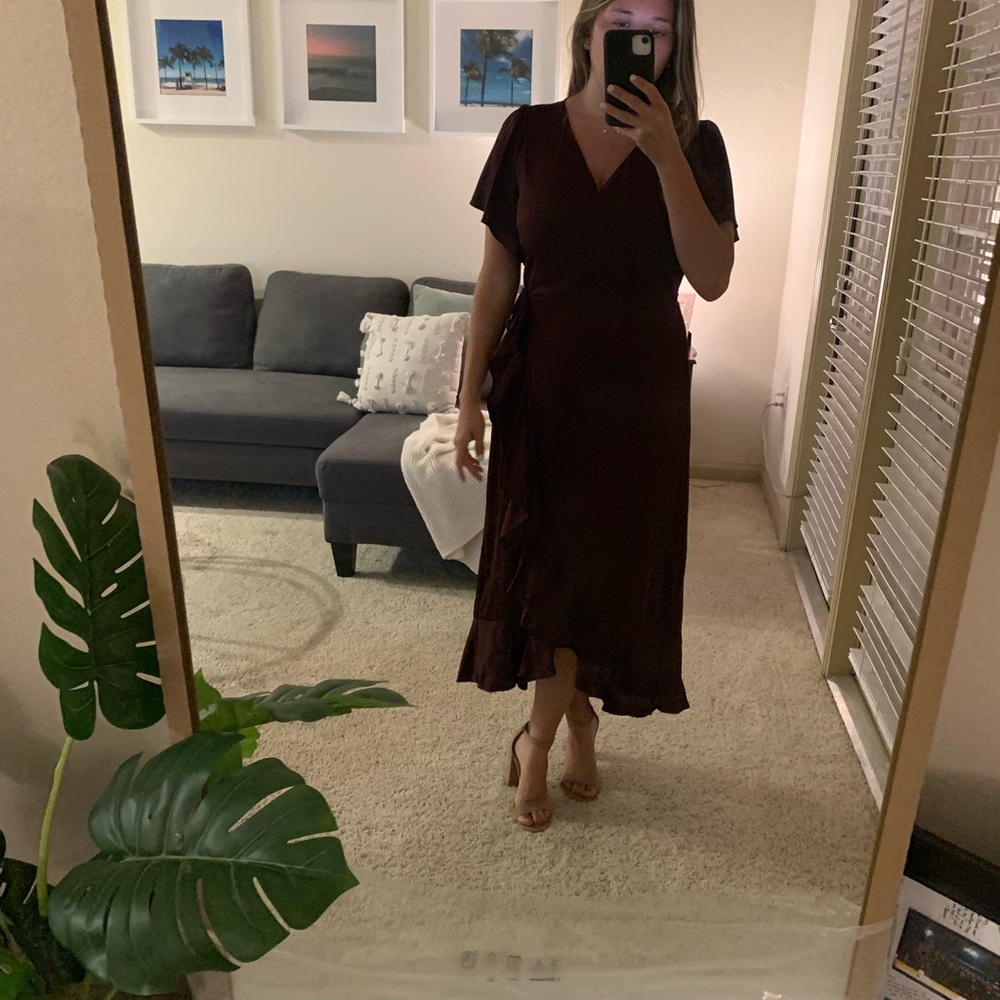Chelsea28 Formal Midi Dress - Size Large
